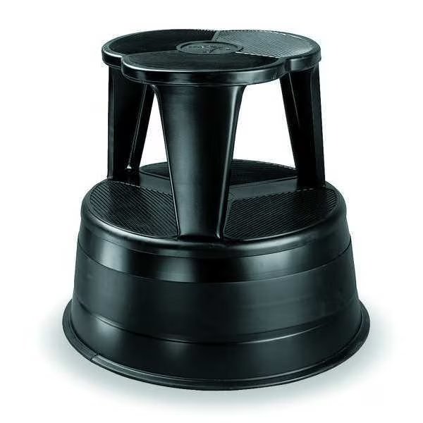2 Steps, Steel Step Stool, 350 lb. Load Capacity, Black, Cramer, Mfr#: 1001-92