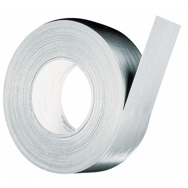Duct Tape, 1 7/8 in W x 60 yd L, Silver, 398, 1 Pk, Nashua, Mfr#: 398