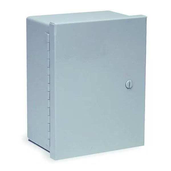 Carbon Steel Enclosure, 14 in H, 12 in W, 8 in D, NEMA 1, Hinged, Wiegmann, Mfr#: N1C121408