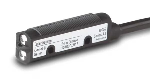 Photoelectric Sensor, Cylindrical, Diffuse, Eaton, Mfr#: 13100AQD07
