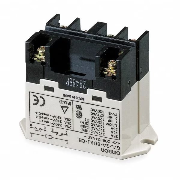 Enclosed Power Relay, 10Pin, 24VDC, 3PST, Omron, Mfr#: G7J-3A1B-B-W1-DC24
