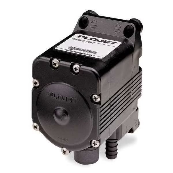 Double Diaphragm Pump, Polypropylene, Air Operated, Viton, 5 GPM, Flojet, Mfr#: G573215Z