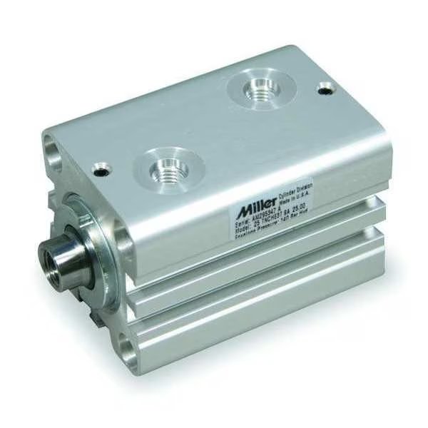 Hydraulic Cylinder, 32mm Bore, 50mm Stroke, Miller Fluid Power, Mfr#: 32 TNCHE3T9A x 50.00
