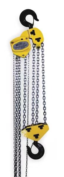 Manual Chain Hoist, 20000 lb., Lift 20 ft., Oz Lifting Products, Mfr#: OZ100-20CHOP