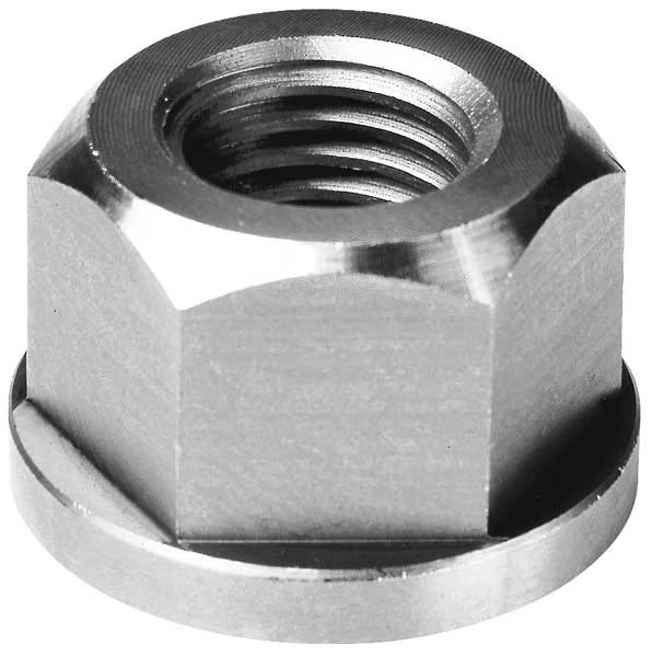 Flange Nut, 5/16"-18, 18-8 Stainless Steel, Grade 18-8, Plain, 9/16 in Hex Wd, 1/4 in Hex Ht, Te-Co, Mfr#: 47602