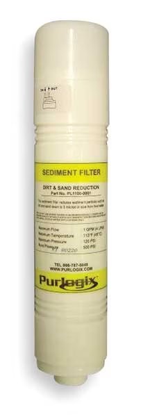 Water Cooler Filter, Sed, , Purlogix, Mfr#: PL1100-0001