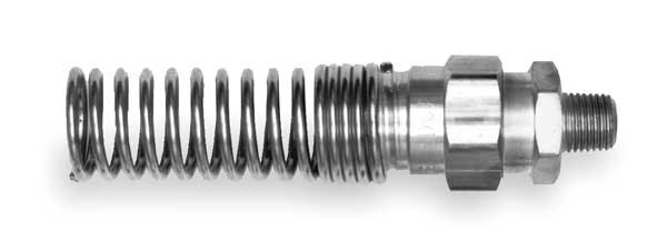 Male Connector Fitting, 1/4-18, Brass, Tramec Sloan, Mfr#: 2ZJG2