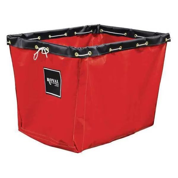 Replacement Liner, 20 Bu, Red Vinyl, Royal Basket Trucks, Mfr#: G20-RRX-LNN