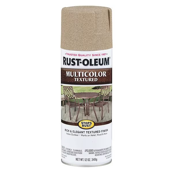Textured Spray Paint, Desert Bisque, Textured, 12 Oz, Rust-Oleum, Mfr#: 223524