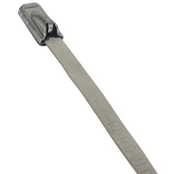 5" L Extra Heavy Duty Cable Tie PK 100, Panduit, Mfr#: MLT1S-CP