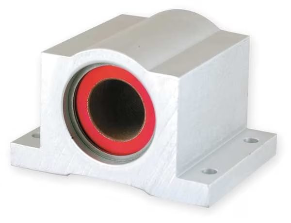Pillow Block, 0.500 In Bore, 1.690 In L, Pbc Linear, Mfr#: P08