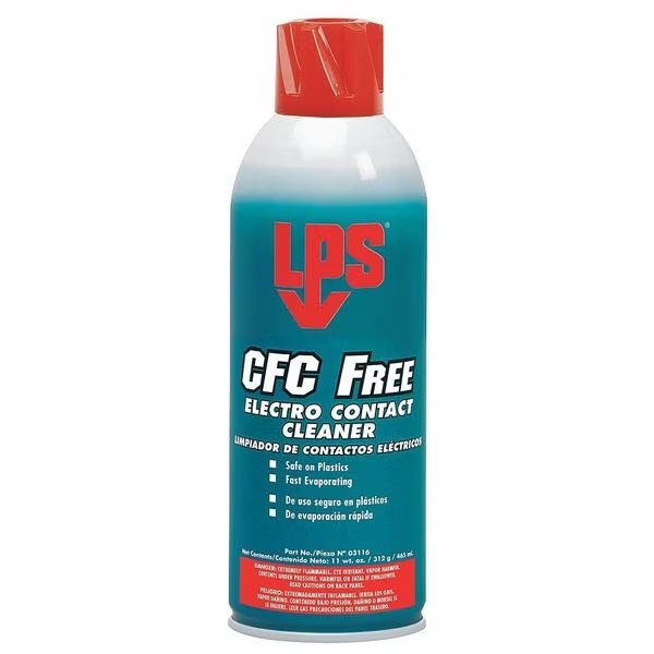 LPS 16 oz. Aerosol Can, Contact Cleaner, Lps, Mfr#: 03116
