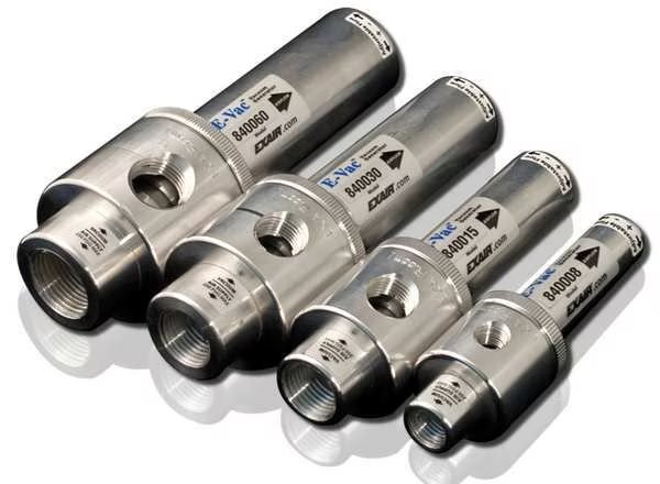Vacuum Ejector, 530Lpm, 3/8 in. (F)NPT, Exair, Mfr#: 840015