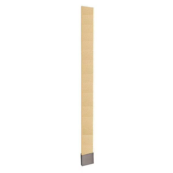 82" x 5" OHB Partition Pilaster, Polymer, Cream, Asi Global Partitions, Mfr#: 40-90870553-9235