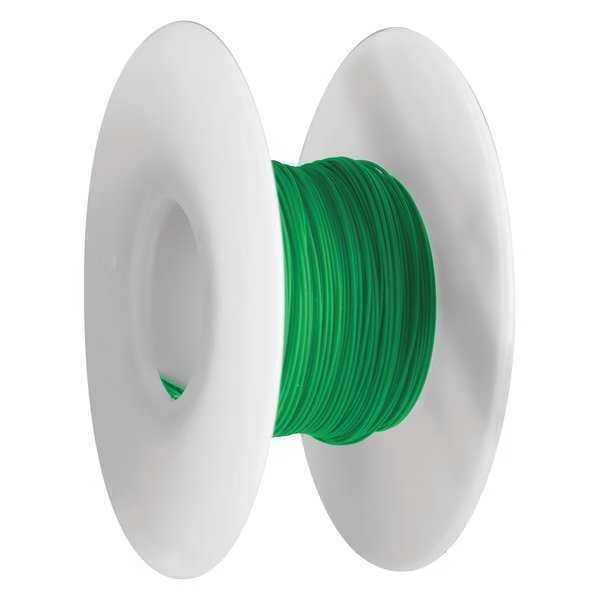 Kynar(R) Copper Wire, 30 AWG, Green, Ok Industries, Mfr#: R30G-0100