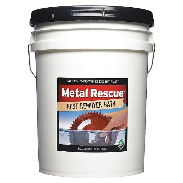 Rust Remover, Non-Toxic, PH Neutral, Metal Rescue, Mfr#: MRB5