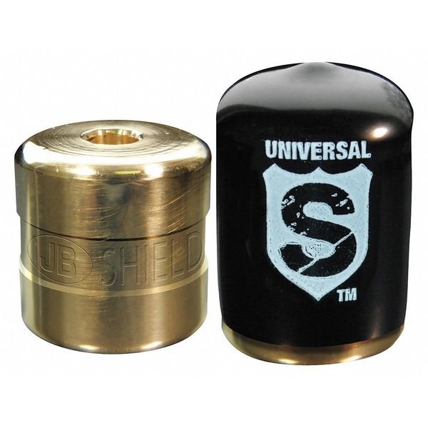 Refrigerant Cap Locks, 1/4 in., PK4, Jb Industries, Mfr#: SHLD-U4