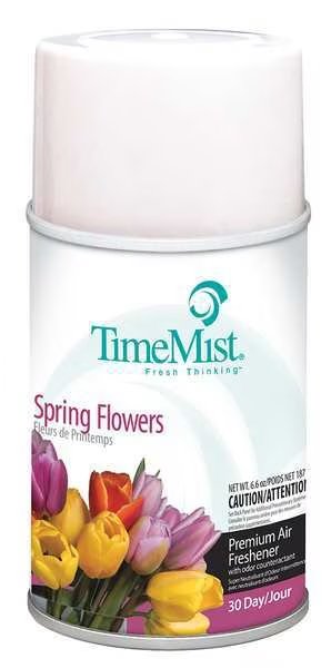 Air Freshener Refill, Spring Flower, PK12, Timemist, Mfr#: 1042712