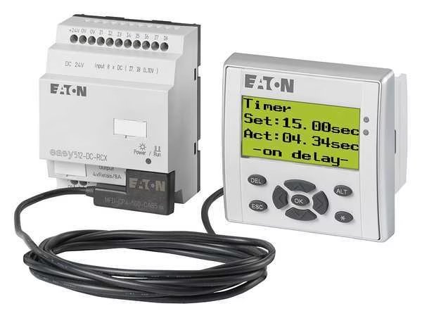 Input/Output Module, Input4, Relay Outpt4, Eaton, Mfr#: EASY-E4-AC-8RE1