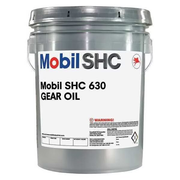 5 gal Gear Oil Pail Orange, Mobil, Mfr#: 110843
