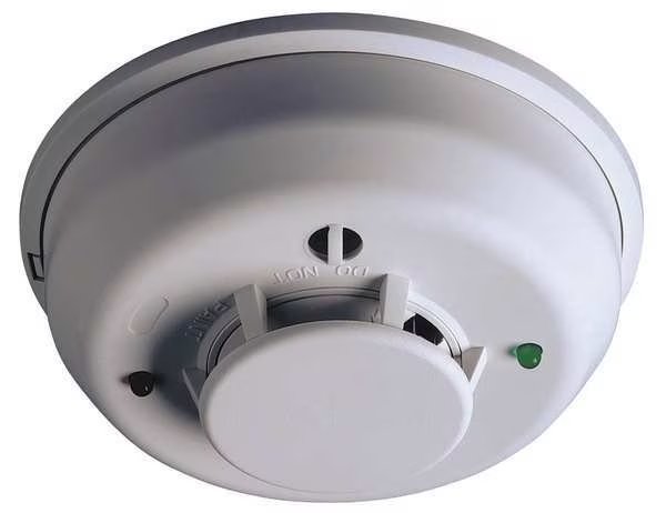 Smoke Alarm, 12/24 VDC, 2-Wire, Therm Sen, System Sensor, Mfr#: 2WTA-B