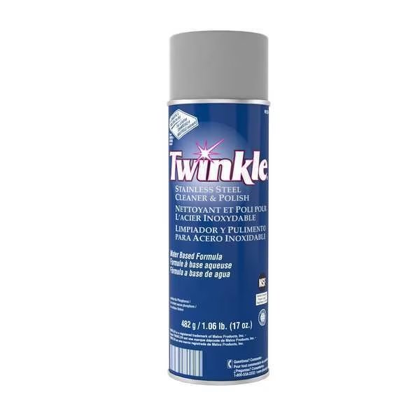 Cleaner and Polish, Size 17 oz., PK12, Twinkle, Mfr#: 991224