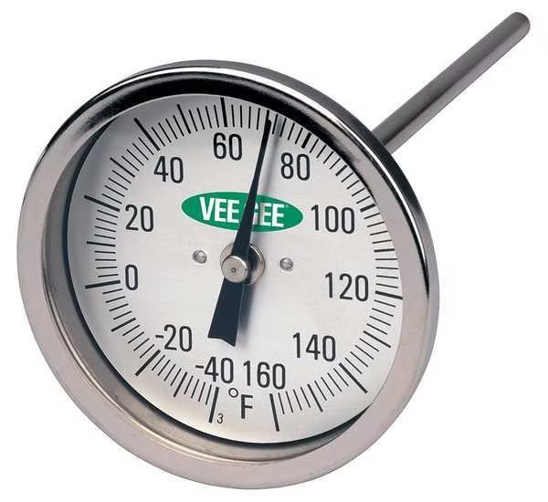 Soil Dial Thermometer, Vee Gee, Mfr#: 82160-6