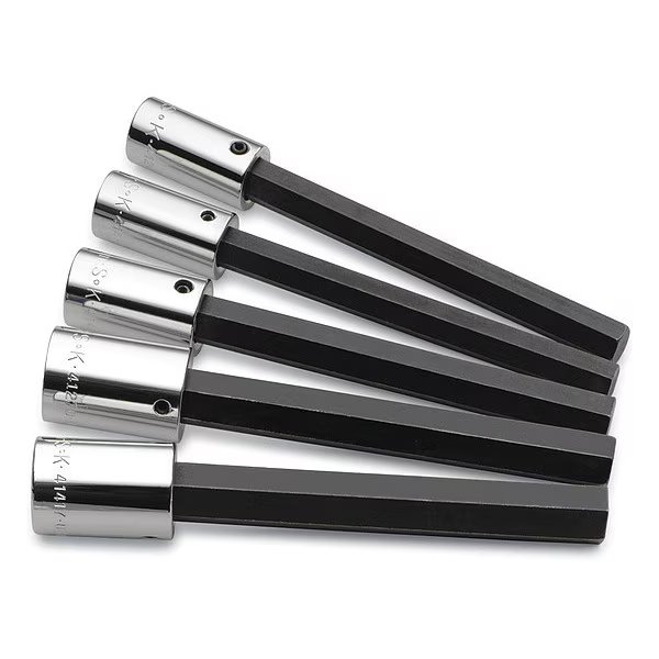 1/2" Drive Socket Set, SAE, 5 pcs, Sk Professional Tools, Mfr#: 41255