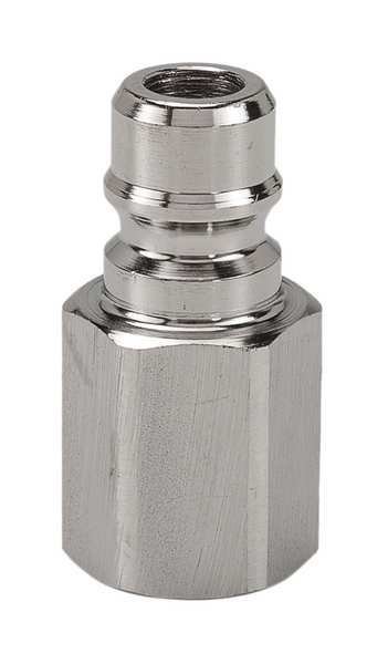 Hydraulic Quick Connect Hose Coupling, 316 Stainless Steel Body, Ball Lock, 3/4"-14 Thread Size, Snap-Tite, Mfr#: SPHN12-12F