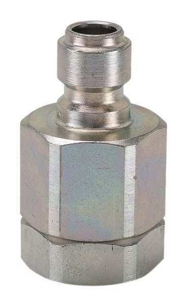 Hydraulic Quick Connect Hose Coupling, Steel Body, Ball Lock, 1/2"-14 Thread Size, EA Series, Snap-Tite, Mfr#: VEAN8-8FV