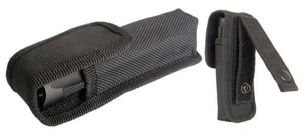 Ballistic Nylon Flashlight Holster, Black, Brite-Strike, Mfr#: BNH2C