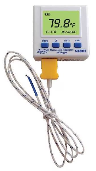 Data Logger, Temperature, Supco, Mfr#: SL500TC