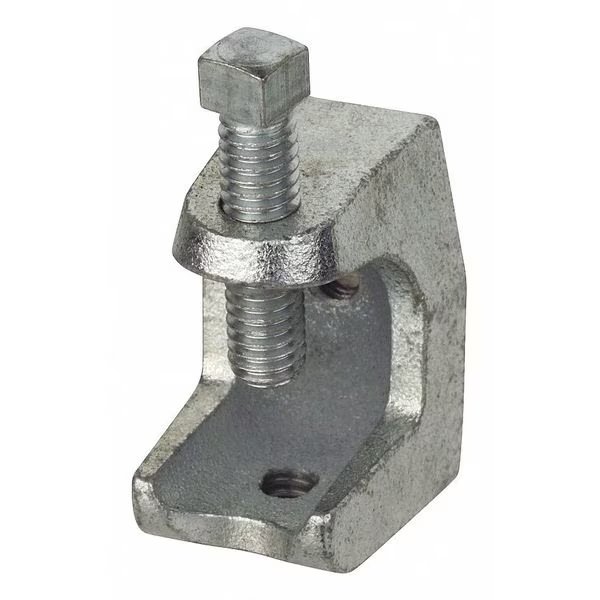 Beam Clamp, 3/8"-16, Malleable Iron, PK25, Superstrut, Mfr#: 502