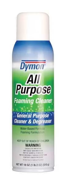 All Purpose Foaming Cleaner, 20 oz. Aerosol Can, Citrus, 12 PK, Dymon, Mfr#: 19220