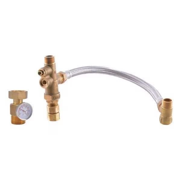Thermostatic Mixing Valve, 3/4in., 150 psi, Cash Acme, Mfr#: 24644