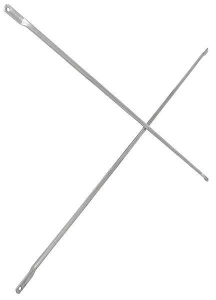 Scaffold Crossbrace, 84inLx2inWx48inH, Metaltech, Mfr#: M-MC4884