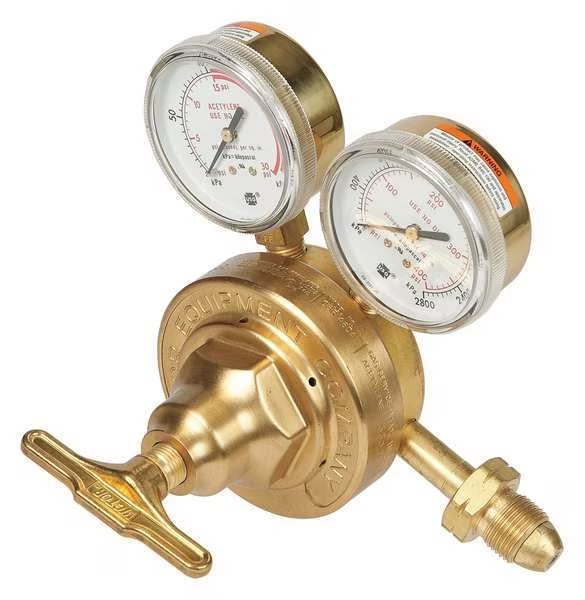 Gas Regulator, Single Stage, CGA-510, 5 to 125 psi, Use With: Liquefied Propane, Victor, Mfr#: 0781-0595