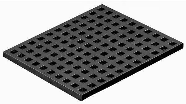 Vibration Isolation Pad, 7200 lb, PK2, Mason, Mfr#: 20UZ21