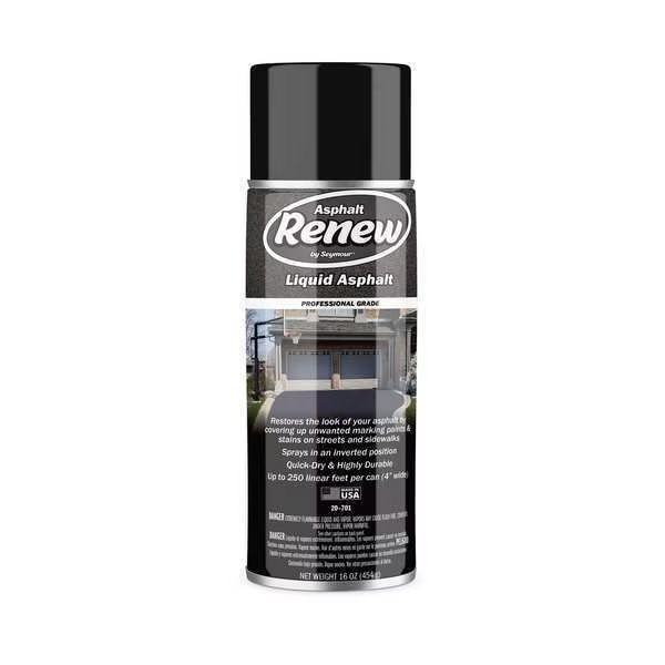 17 oz Asphalt Coating, Matte Finish, Black, Oil Base, Seymour Of Sycamore, Mfr#: 20-701
