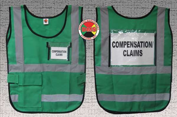 Safety Vest, Green, Nylon, Disaster Management Systems, Mfr#: DMS-05835