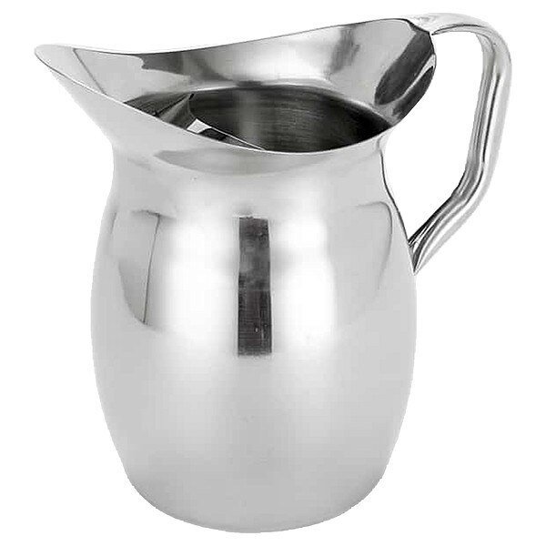 Bell Pitcher 68 oz. Stainless Steel, American Metalcraft, Mfr#: BPG67