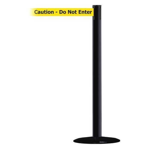 Barrier Post with Belt, 13 ft. L, Yellow, Tensabarrier, Mfr#: 889B-33-33-MAX-NO-YAX-C