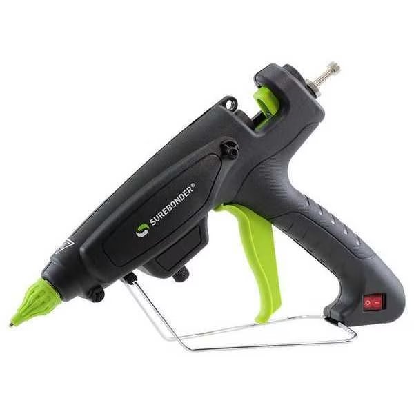 Glue Gun, 10 1/2 in L, 120V, 220 W, 5 lb/hr, Surebonder, Mfr#: PRO2-220