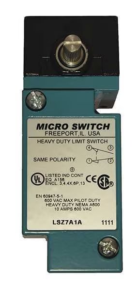 Limit Switch Head, Rotary, Top, 4 in.-lb, Honeywell, Mfr#: LSZ7A1A