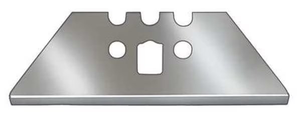Round Point Safety Blade, 3/4" W, PK100, Allway, Mfr#: 20Y945