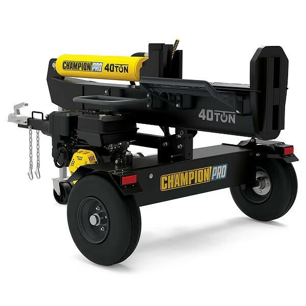 Gas-Powered Log Splitter, 4-Cycle, 10 gal, Champion Power Equipment, Mfr#: 201091