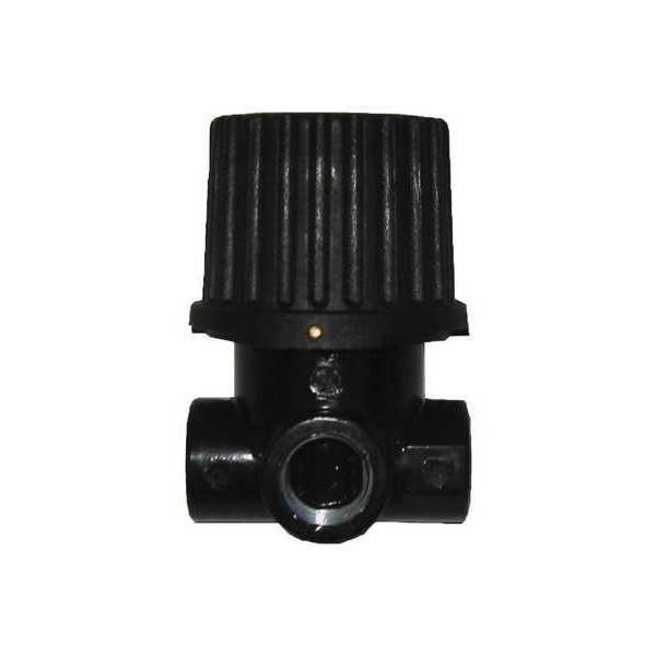 Pressure Regulator, 1/4"Outlet, 1/4" Gauge, Powermate, Mfr#: 019-0281RP