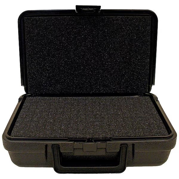Black Protective Case, 10-1/2"L x 7"W x 3"D, Platt, Mfr#: 207