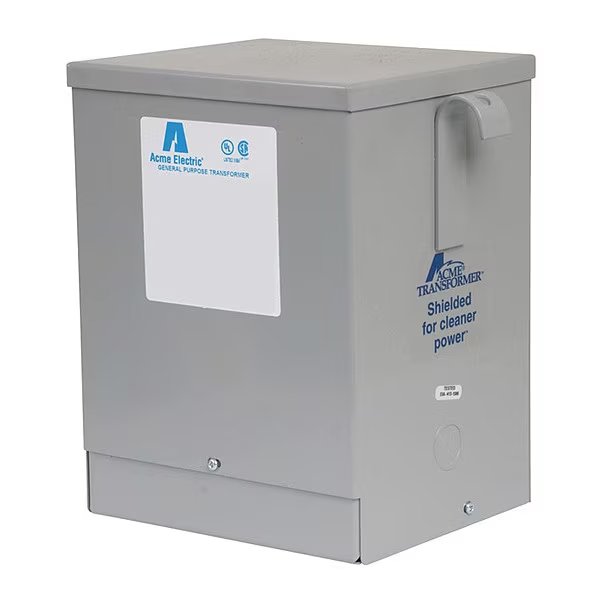 Buck Boost Transformer, 3 kVA, NEMA 3R, 115°C, 16/32V AC, 120/240V AC, Acme Electric, Mfr#: T113076