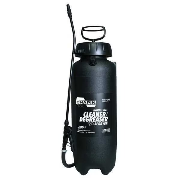 3 gal Handheld Industrial Sprayer, Poly, 42 in L Hose, Cone Nozzle Spray Pattern, Manual, Chapin, Mfr#: 22360XP